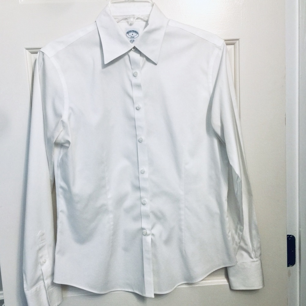 No iron white shirt